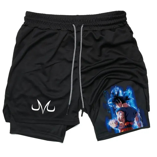 Dragon Ball Z Running Fitness Shorts Men
