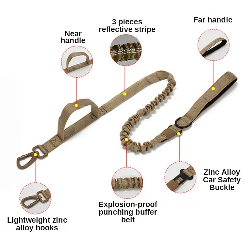 Tactical Dog Collar Leash