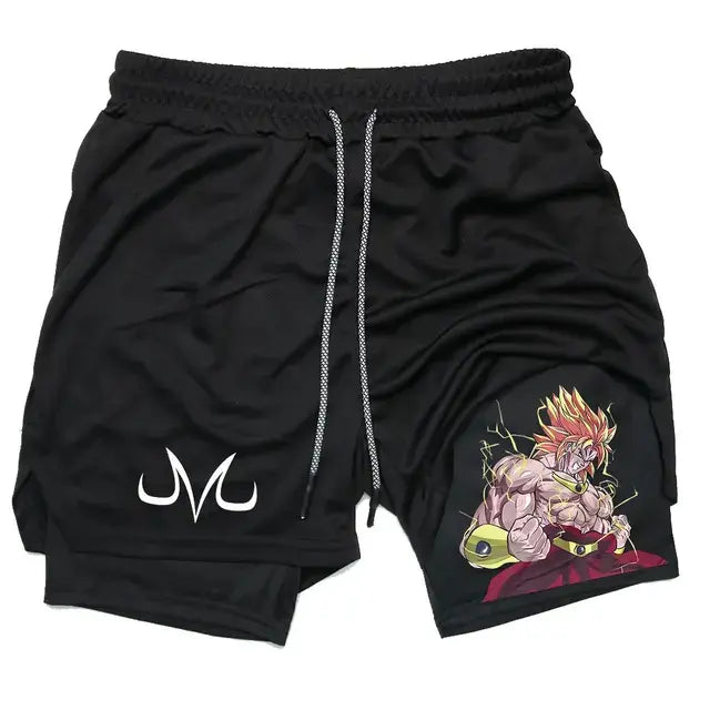 Dragon Ball Z Running Fitness Shorts Men