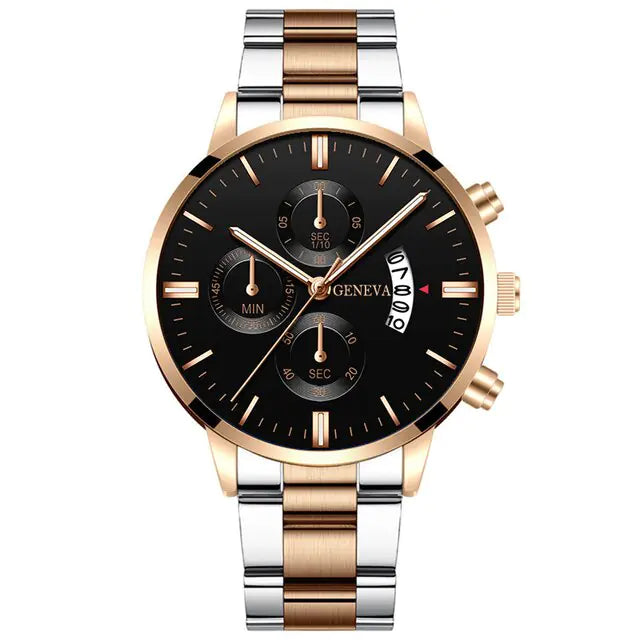 Geneva Men Luxury Watch