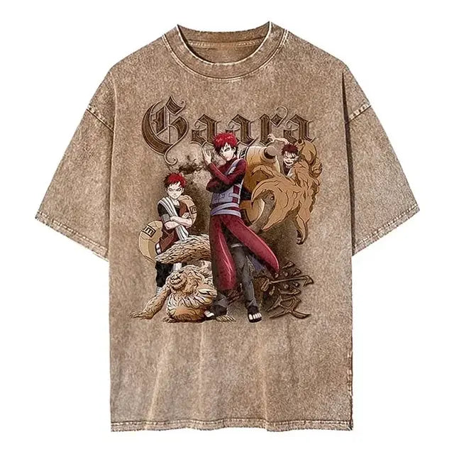 Naruto Gaara Vintage T-Shirt
