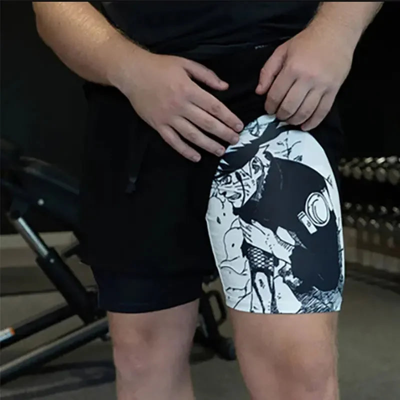 Naruto Performance Shorts for Men