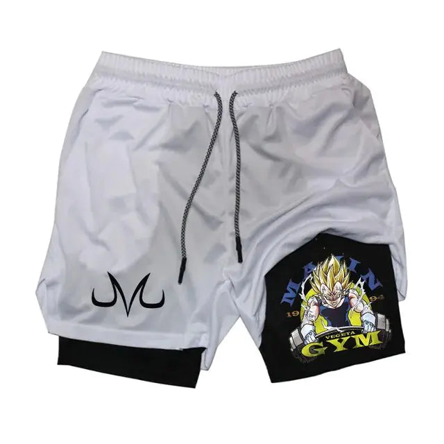 Dragon Ball Z Gym Training Sports Shorts