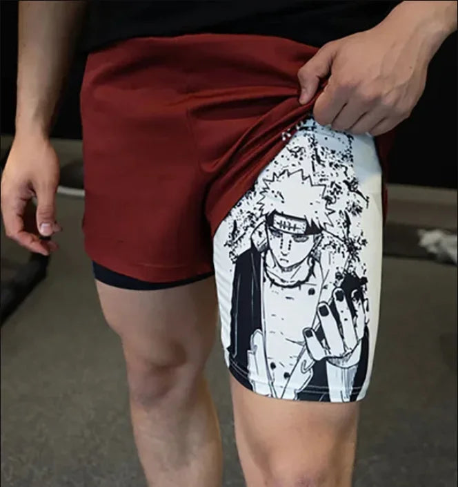Naruto Performance Shorts for Men