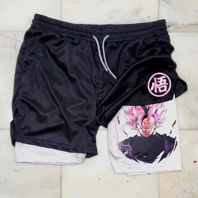 Dragon Ball Z Gym Training Sports Shorts