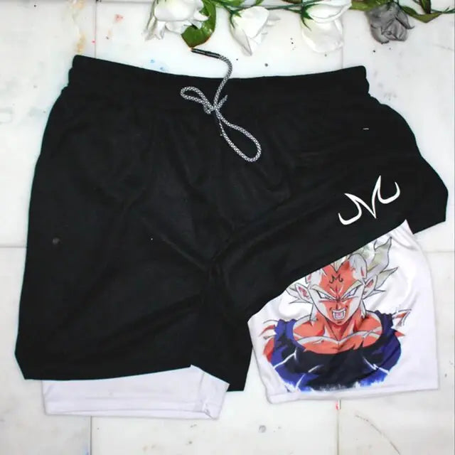 Dragon Ball Z Gym Training Sports Shorts