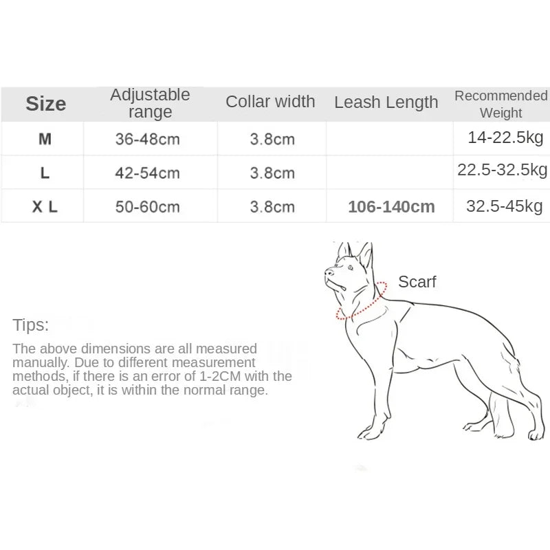 Tactical Dog Collar Leash
