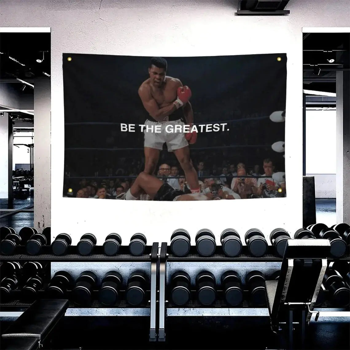 Muhammad Ali Motivational Flag