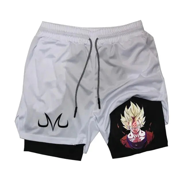 Dragon Ball Z Gym Training Sports Shorts