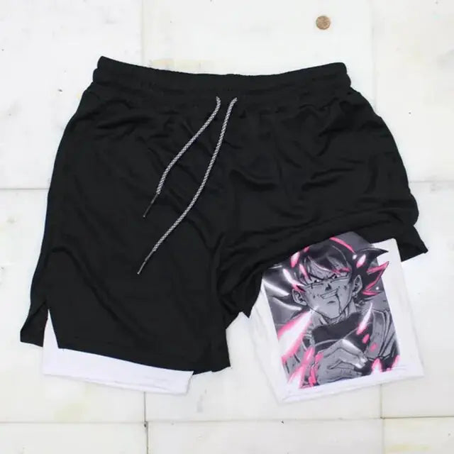 Dragon Ball Z Gym Training Sports Shorts