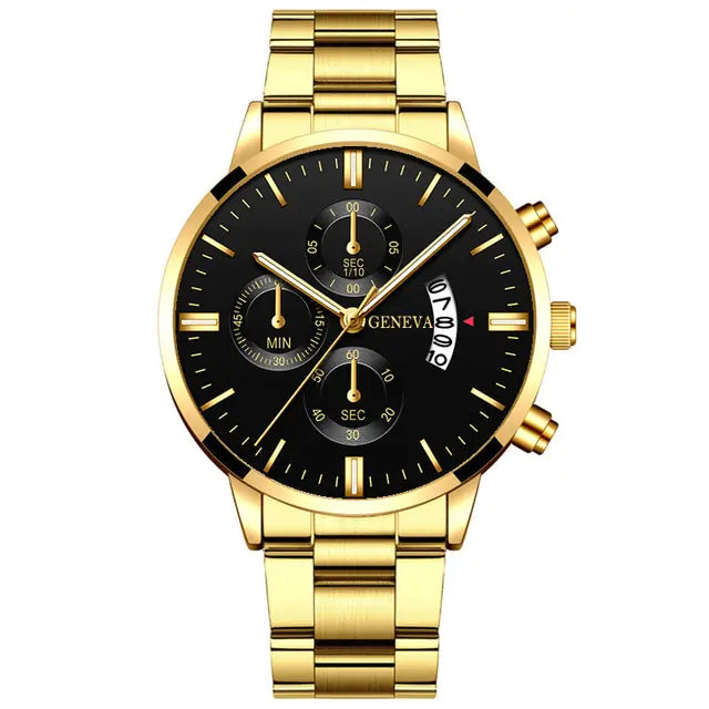 Geneva Men Luxury Watch