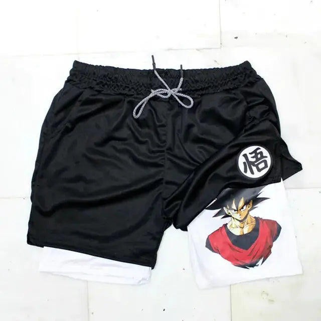 Dragon Ball Z Gym Training Sports Shorts