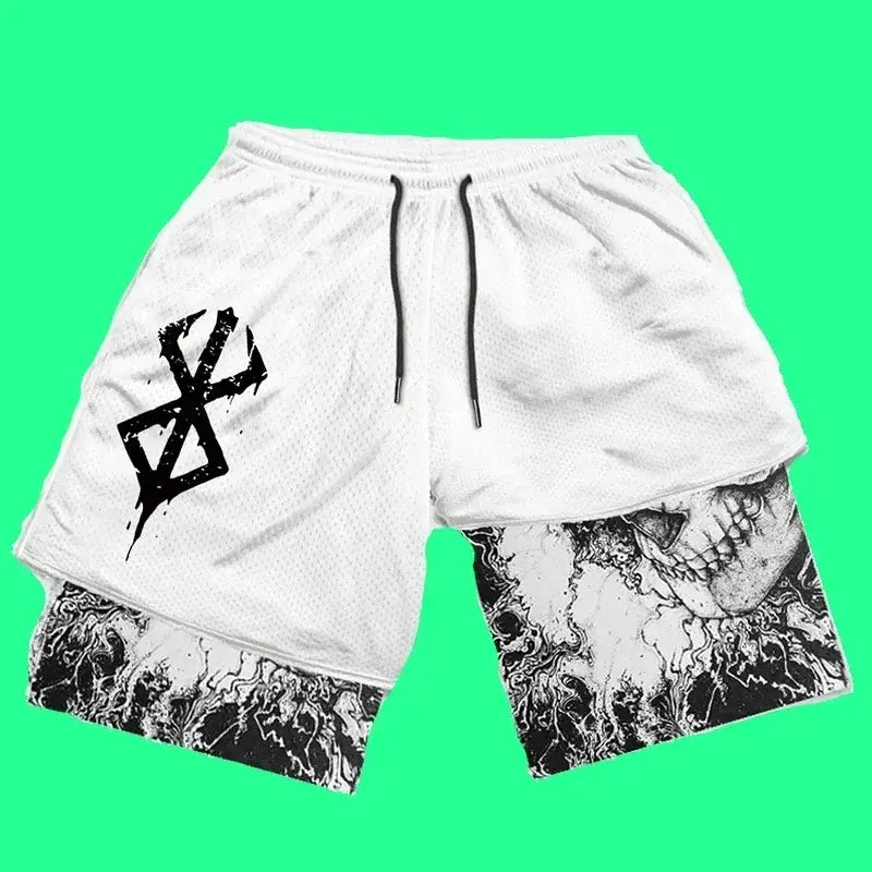 Berserk Men’s Anime Gym Shorts