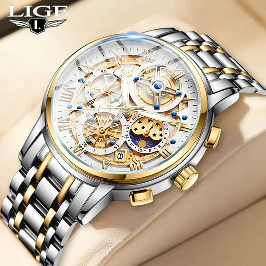 LIGE Luxury Watch