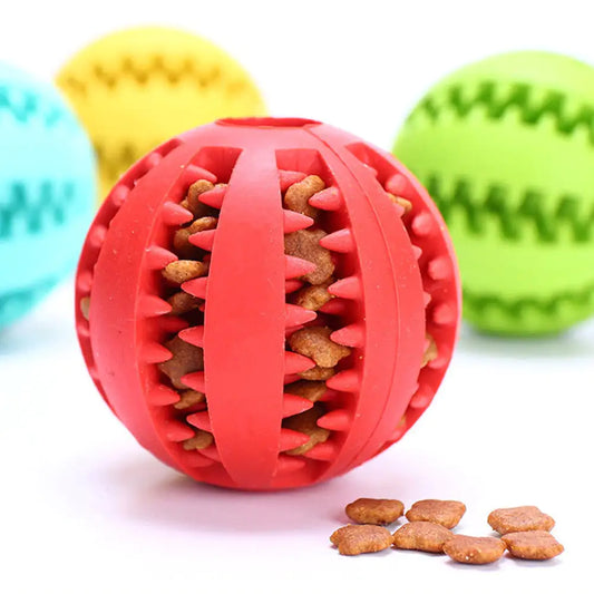 Toy Pet Rubber Feed Ball