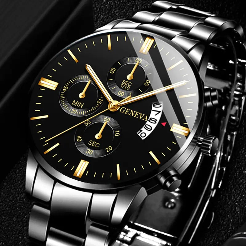 Geneva Men Luxury Watch