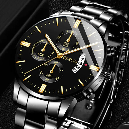 Geneva Men Luxury Watch