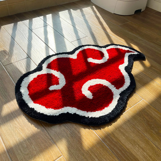 Naruto Akatsuki Red Cloud Mat