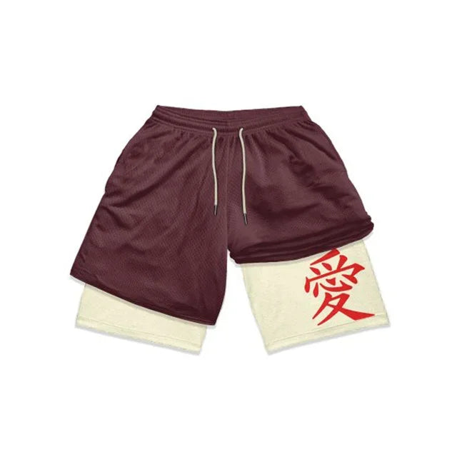 Naruto Performance Shorts for Men