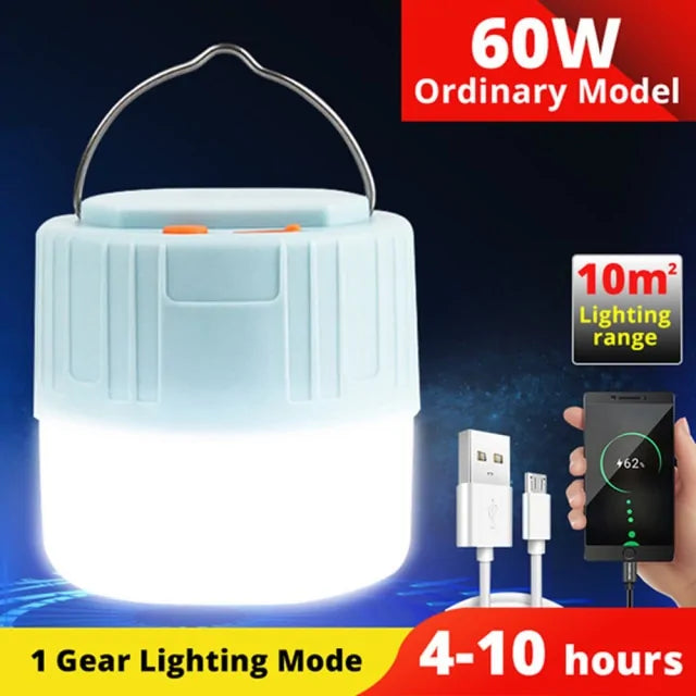 Camping Light with Solar Charging