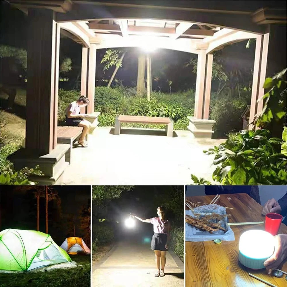 Camping Light with Solar Charging
