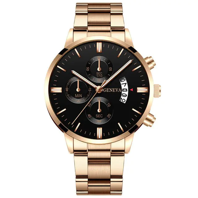 Geneva Men Luxury Watch
