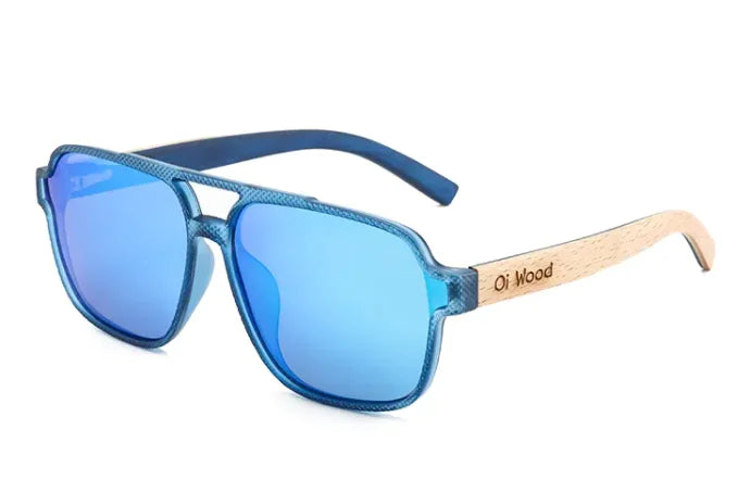 Vintage Wooden Polarized Sunglasses
