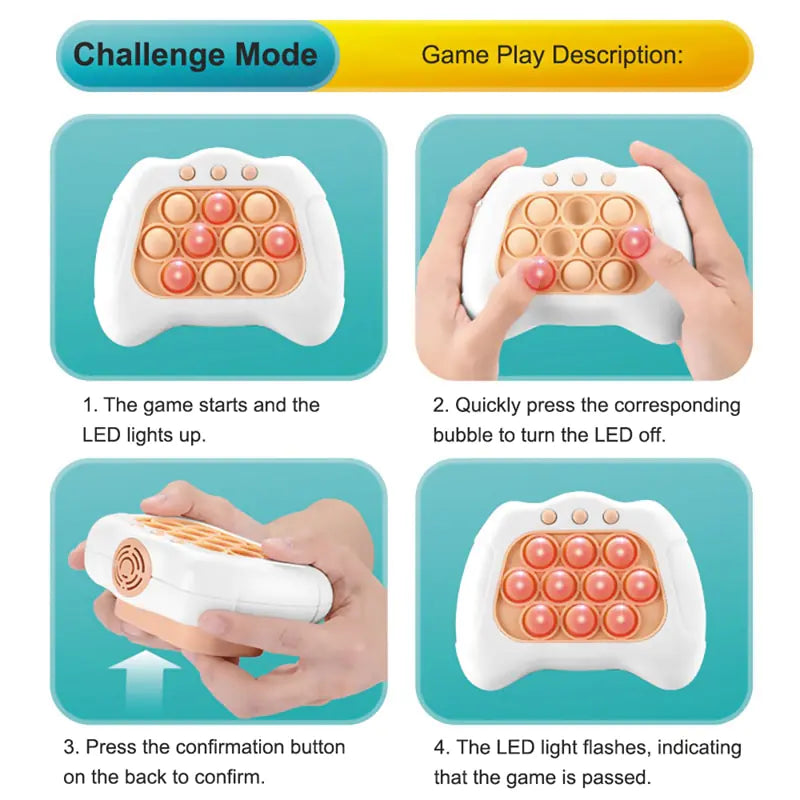 Electronic Pop light Fidget Game