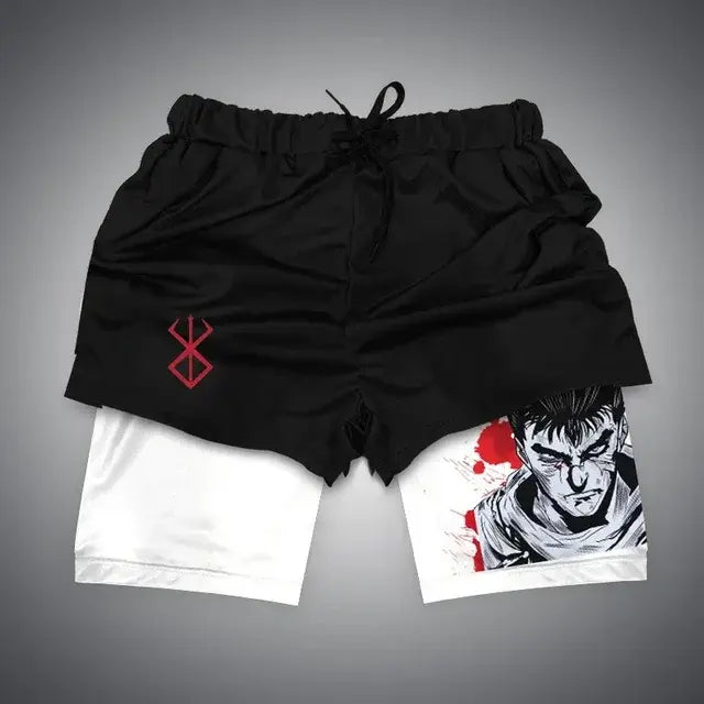 Berserk Men’s Anime Gym Shorts