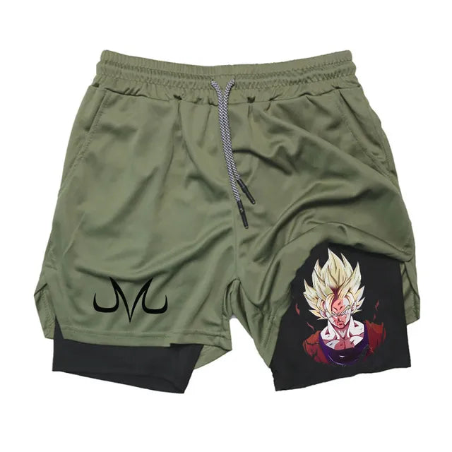 Dragon Ball Z Gym Training Sports Shorts