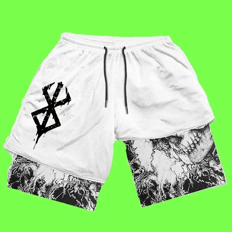 Berserk Men’s Anime Gym Shorts