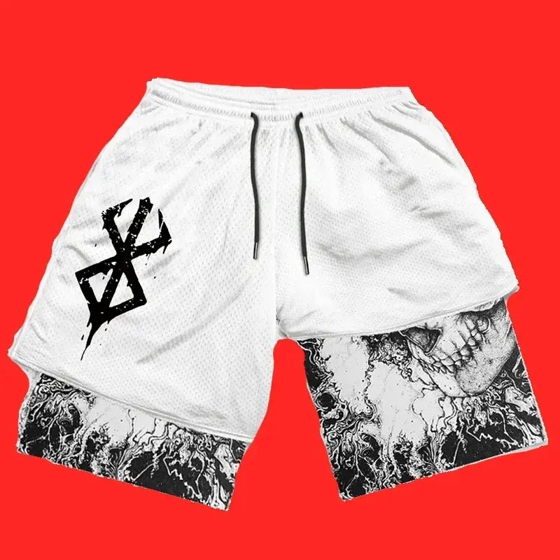 Berserk Men’s Anime Gym Shorts