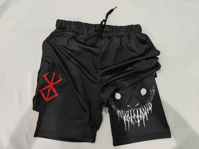 Berserk Men’s Anime Gym Shorts