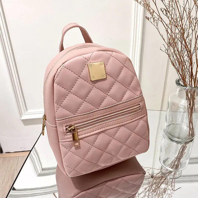 Mini Leather Backpack