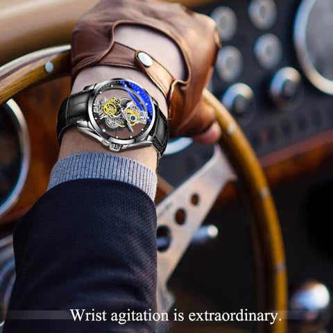 Clear View Skeleton Watch