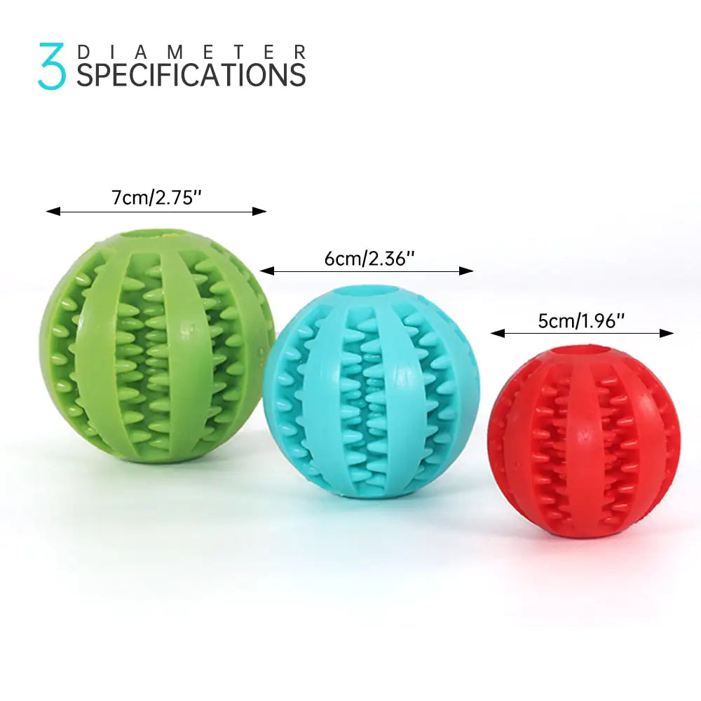 Toy Pet Rubber Feed Ball
