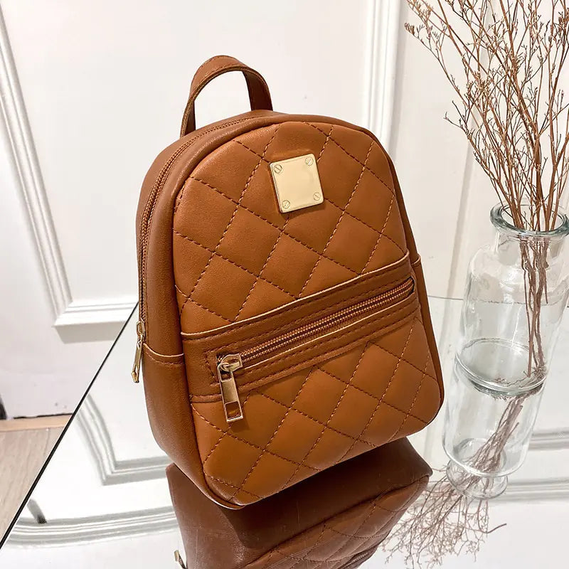 Mini Leather Backpack