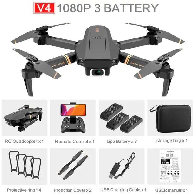 V4 RC Quadcopter With 4K Camera