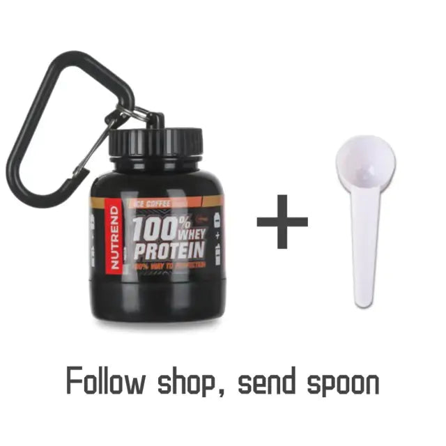 Key Chain Protein Powder Bottle