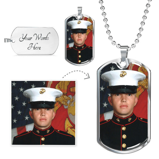 Customizable Military Dog Tag