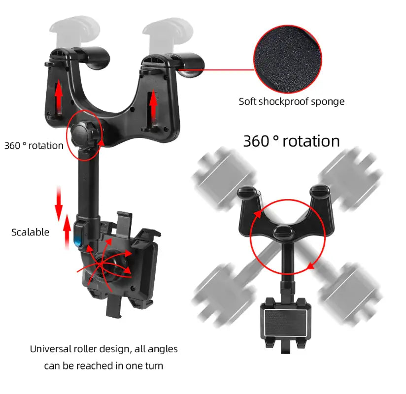 Moveable 360º Car Holder