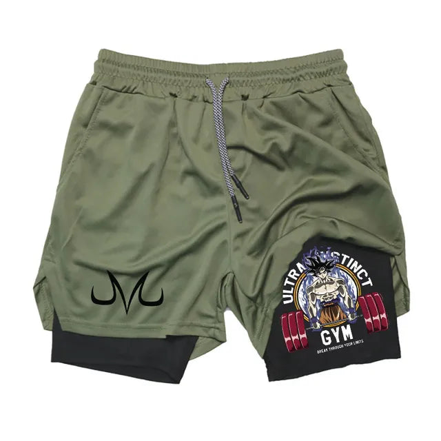 Dragon Ball Z Gym Training Sports Shorts