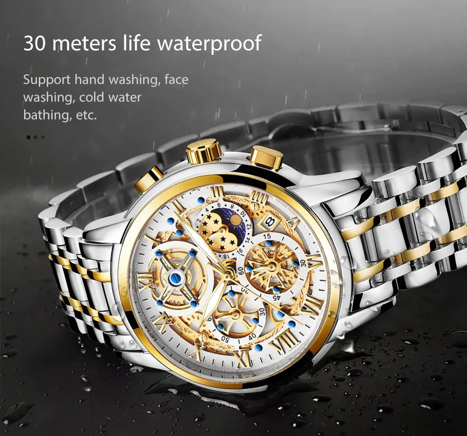 LIGE Luxury Watch