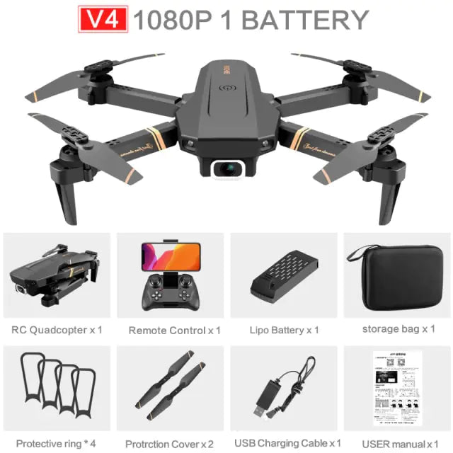 V4 RC Quadcopter With 4K Camera