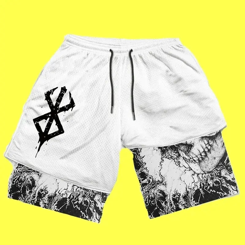Berserk Men’s Anime Gym Shorts