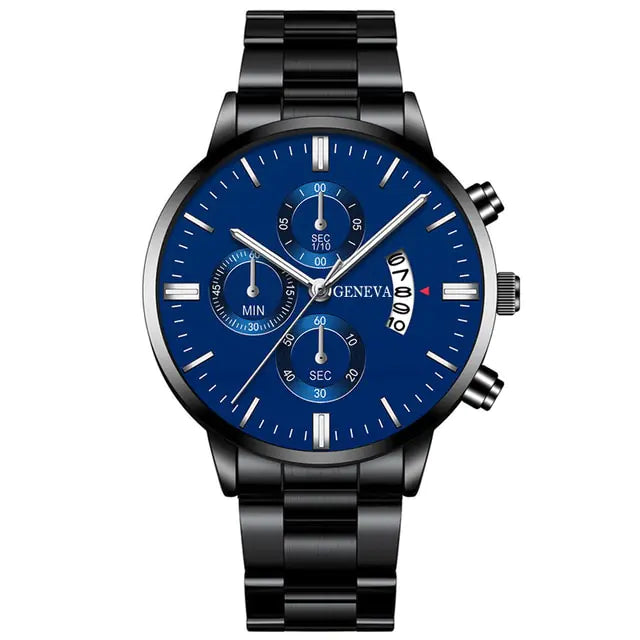 Geneva Men Luxury Watch