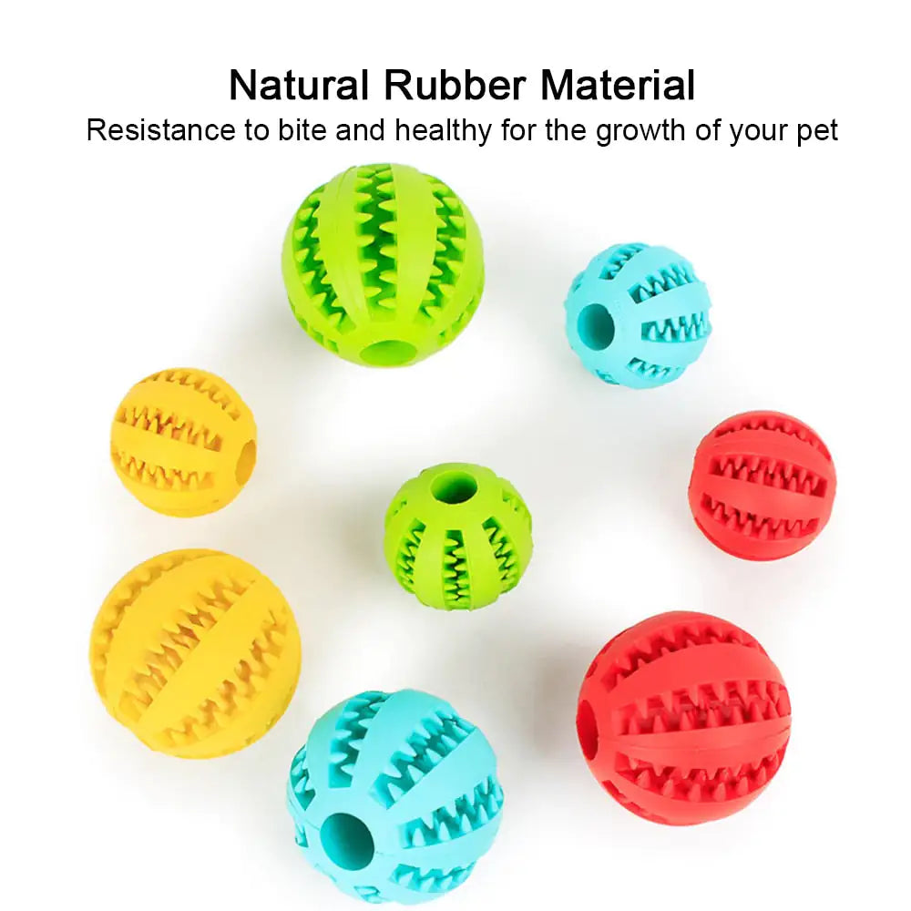 Toy Pet Rubber Feed Ball
