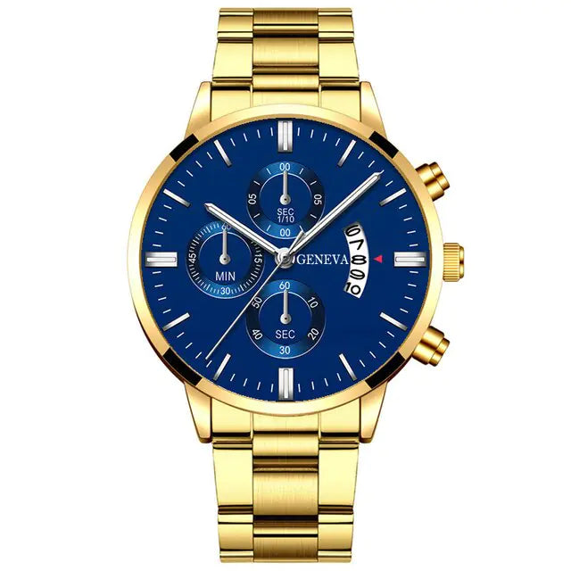 Geneva Men Luxury Watch